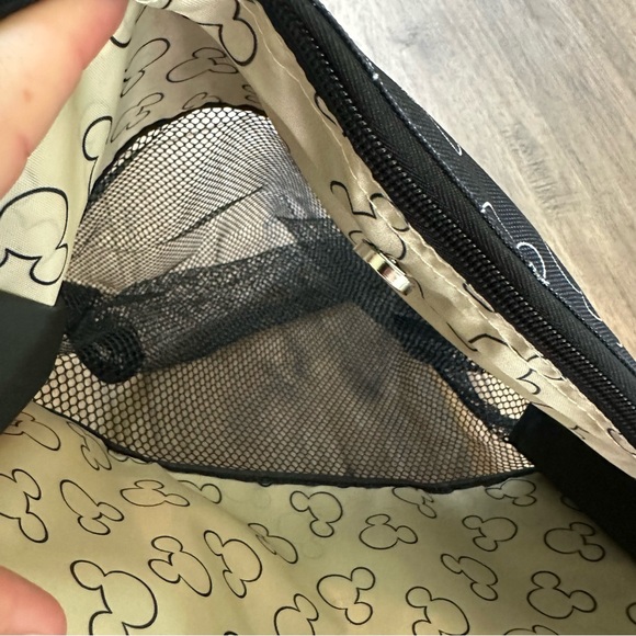 NEW! Disney Black Stroller Organizer, Mickey Mouse, Cup Holder, Universal - Picture 9 of 16